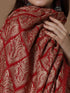 Women's Silky Golden Aari Embroidery Wool Shawl